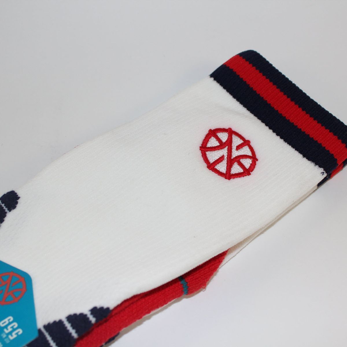 Шкарпетки баскетбольні Stance NBA New Orleans Pelicans Logo Crew Basketball Socks White M559C5LCPE-WHT, L (42-46), В наявності, доставка 1-2 дні