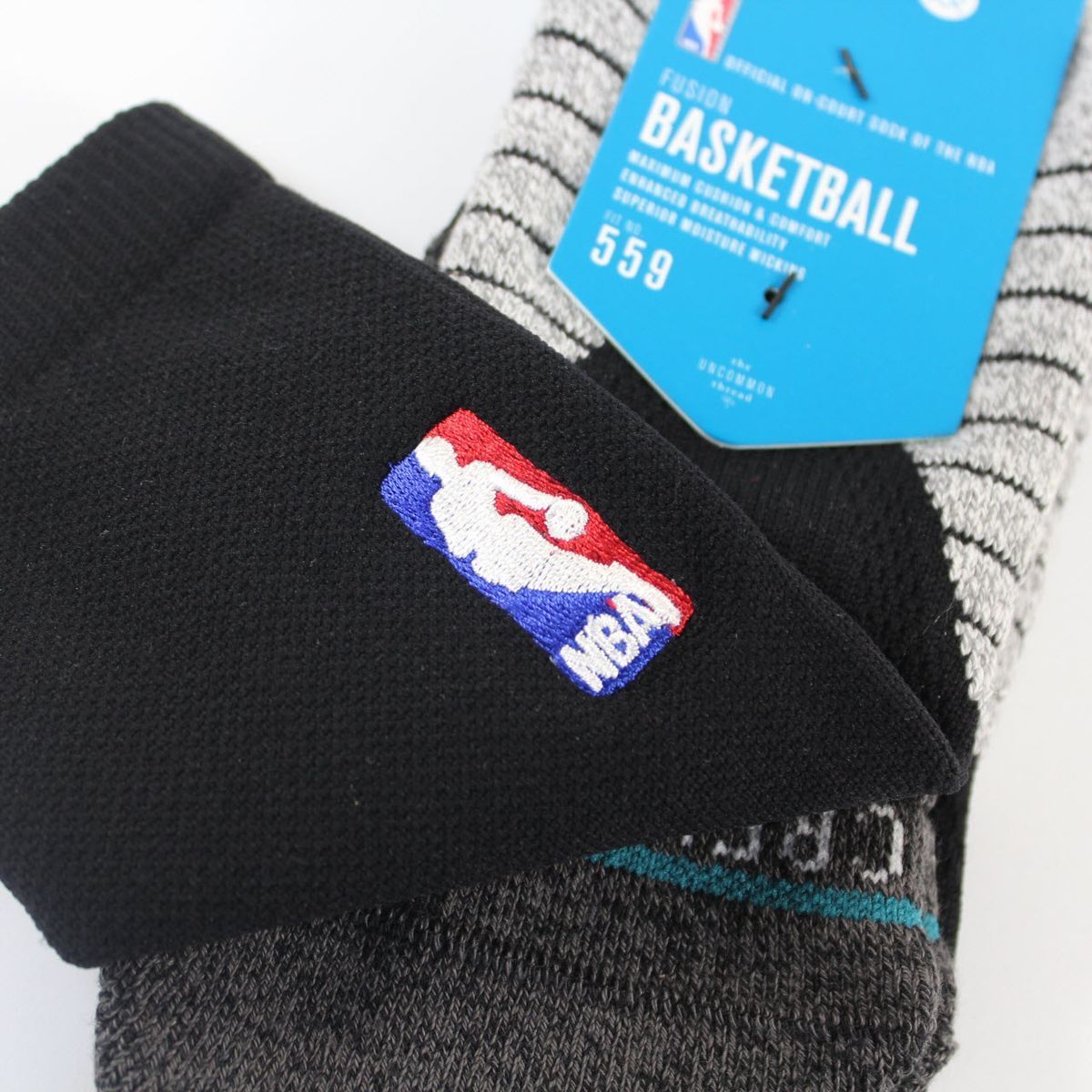 Шкарпетки баскетбольні Stance NBA Solid Crew Basketball Socks Black M559C5SLID-BLK, XL (46-50), В наявності, доставка 1-2 дні