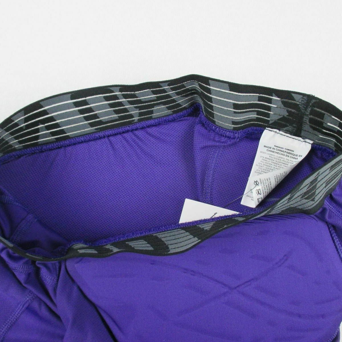 Шорти компресійні з захистом Nike Pro Hyperstrong NBA Basketball Padded Compression Shorts Purple 881966-504, XL, В наявності, доставка 1-2 дні
