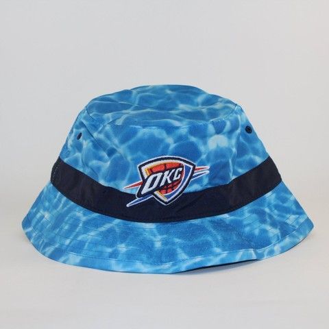 Панама Mitchell & Ness NBA Oklahoma City Thunder Surf Camo Bucket Hat, S/M, В наявності, доставка 1-2 дні