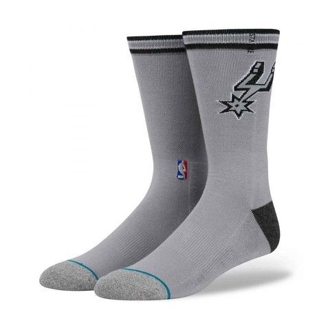 Шкарпетки унісекс Stance NBA San Antonio Spurs Arena Logo Crew Socks Grey M558D5SPUR-GRY, M (38-42), В наявності, доставка 1-2 дні