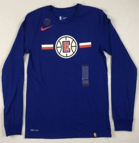 Футболка лонгслів Nike NBA Los Angeles Clippers Royal Blue AJ4893-495, S, В наявності, доставка 1-2 дні