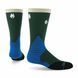 Шкарпетки баскетбольні Stance NBA Milwaukee Bucks Logo Crew Basketball Socks Green M559C5LCBK-GRN, L (42-46), В наявності, доставка 1-2 дні