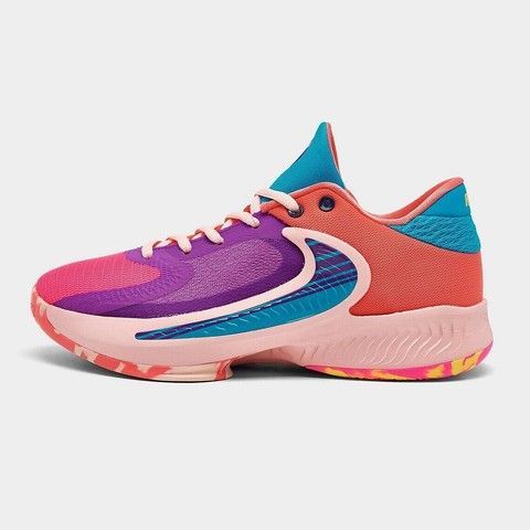 Кросівки баскетбольні Nike Zoom Freak 4 Vivid Purple DQ3824-500, 44, В наявності, доставка 1-2 дні