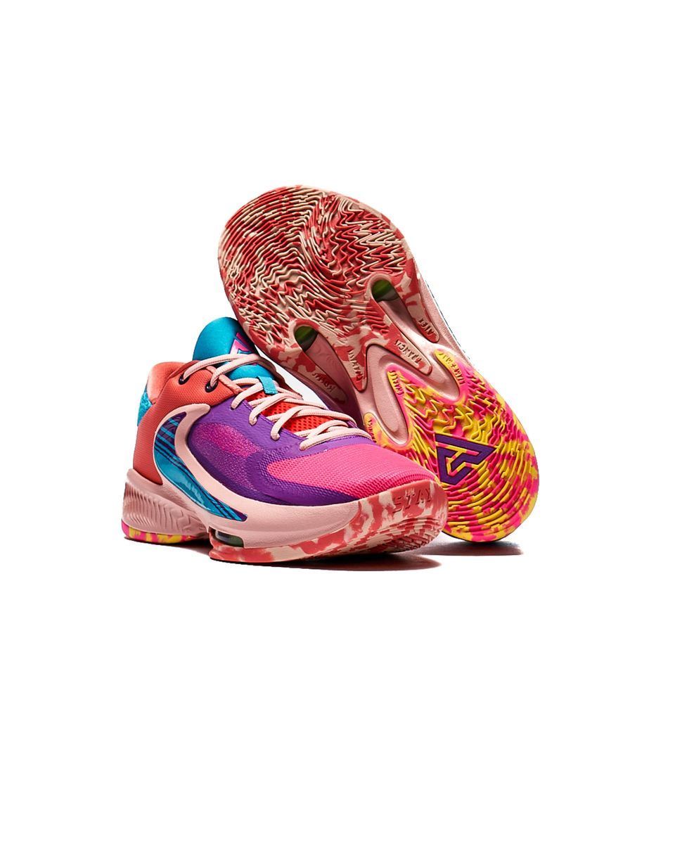 Кросівки баскетбольні Nike Zoom Freak 4 Vivid Purple DQ3824-500, 44, В наявності, доставка 1-2 дні
