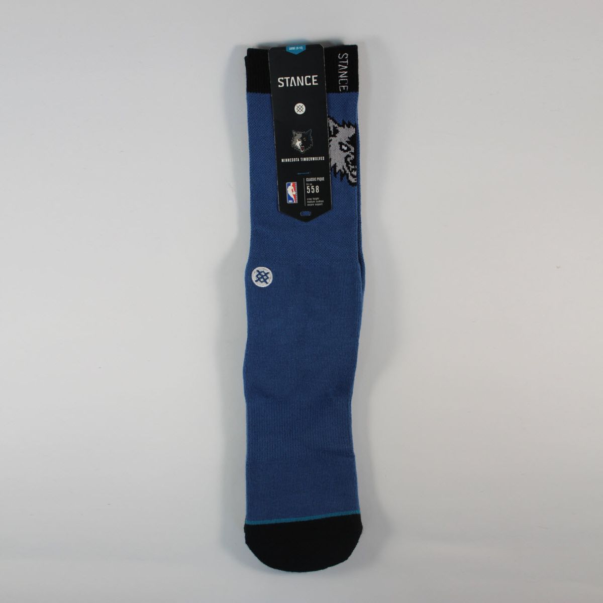 Шкарпетки унісекс Stance NBA Minnesota Timberwolves Arena Logo Crew Socks Blue M558D5WOLV-BLU, L (42-46), В наявності, доставка 1-2 дні
