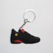 Брелок Jordan 14 Retro Black Red, OneSize (універсальний), В наявності, доставка 1-2 дні