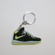 Брелок Nike Lebron X 10 Black Volt, OneSize (універсальний), В наявності, доставка 1-2 дні