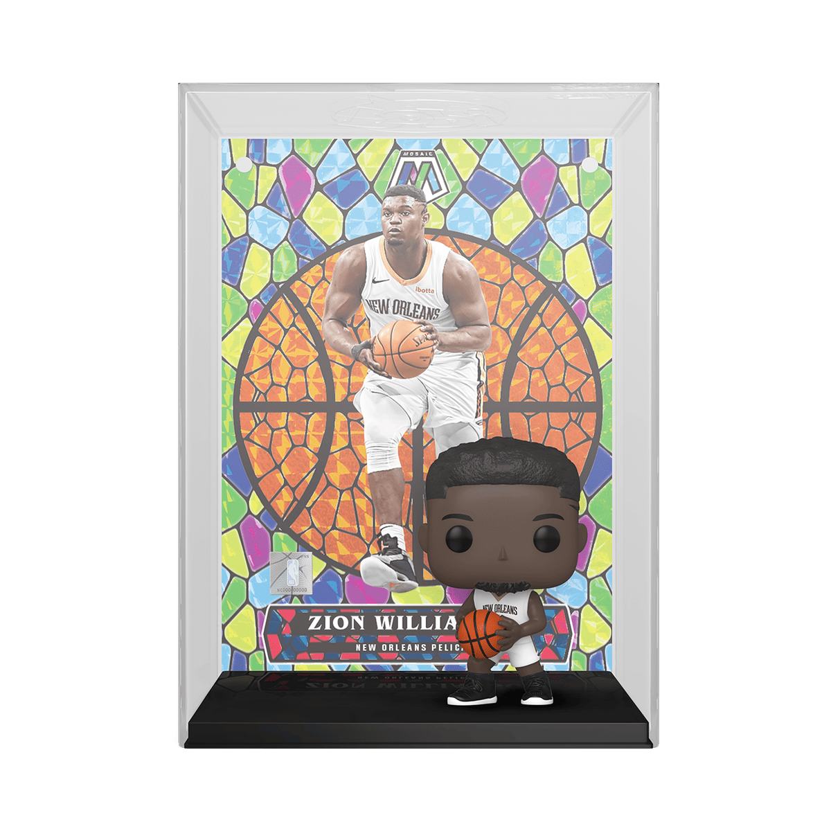 Колекційна фігурка Funko Pop Trading Cards NBA Zion Williamson - New Orleans Pelicans White (62148), 4'' (10 см), В наявності, доставка 1-2 дні