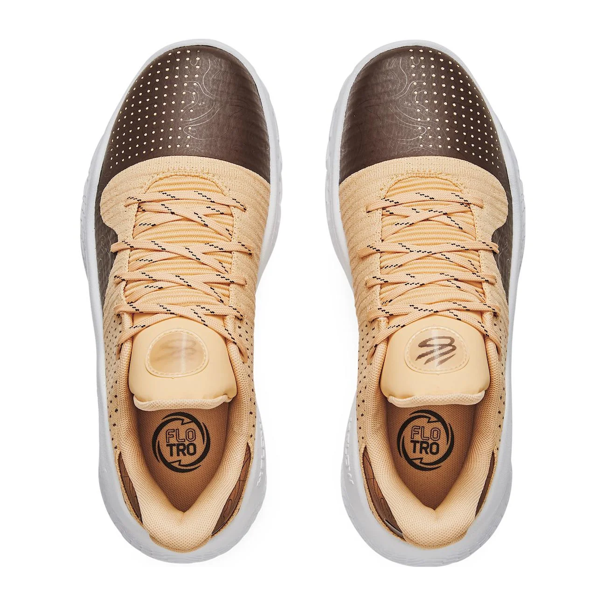 Кросівки баскетбольні Under Armour Curry 4 Low FloTro Beige Brown 3026621-700, 48.5, В наявності, доставка 1-2 дні