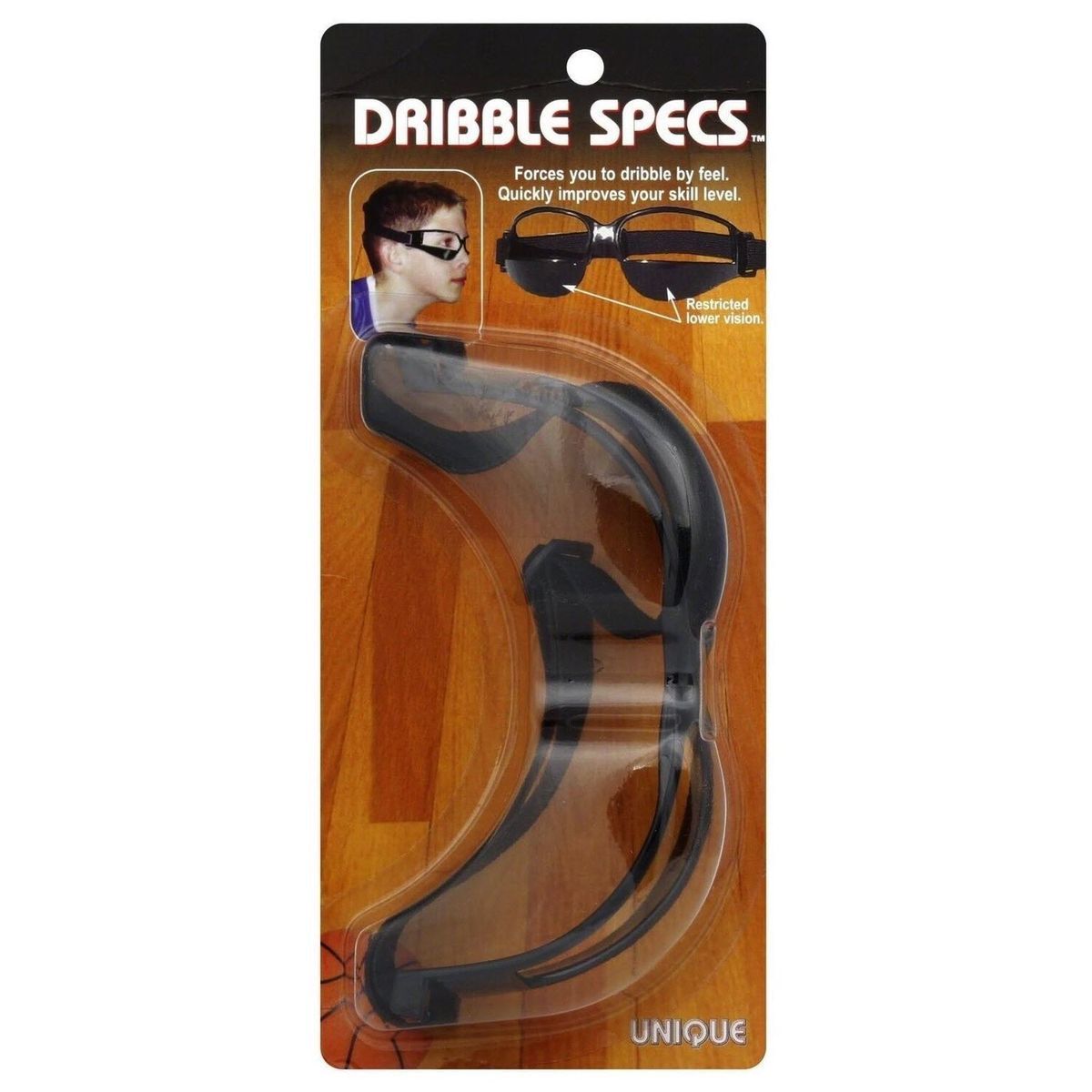 Окуляри для тренування дриблінгу Dribble Specs Glasses Black, OneSize (універсальний), В наявності, доставка 1-2 дні