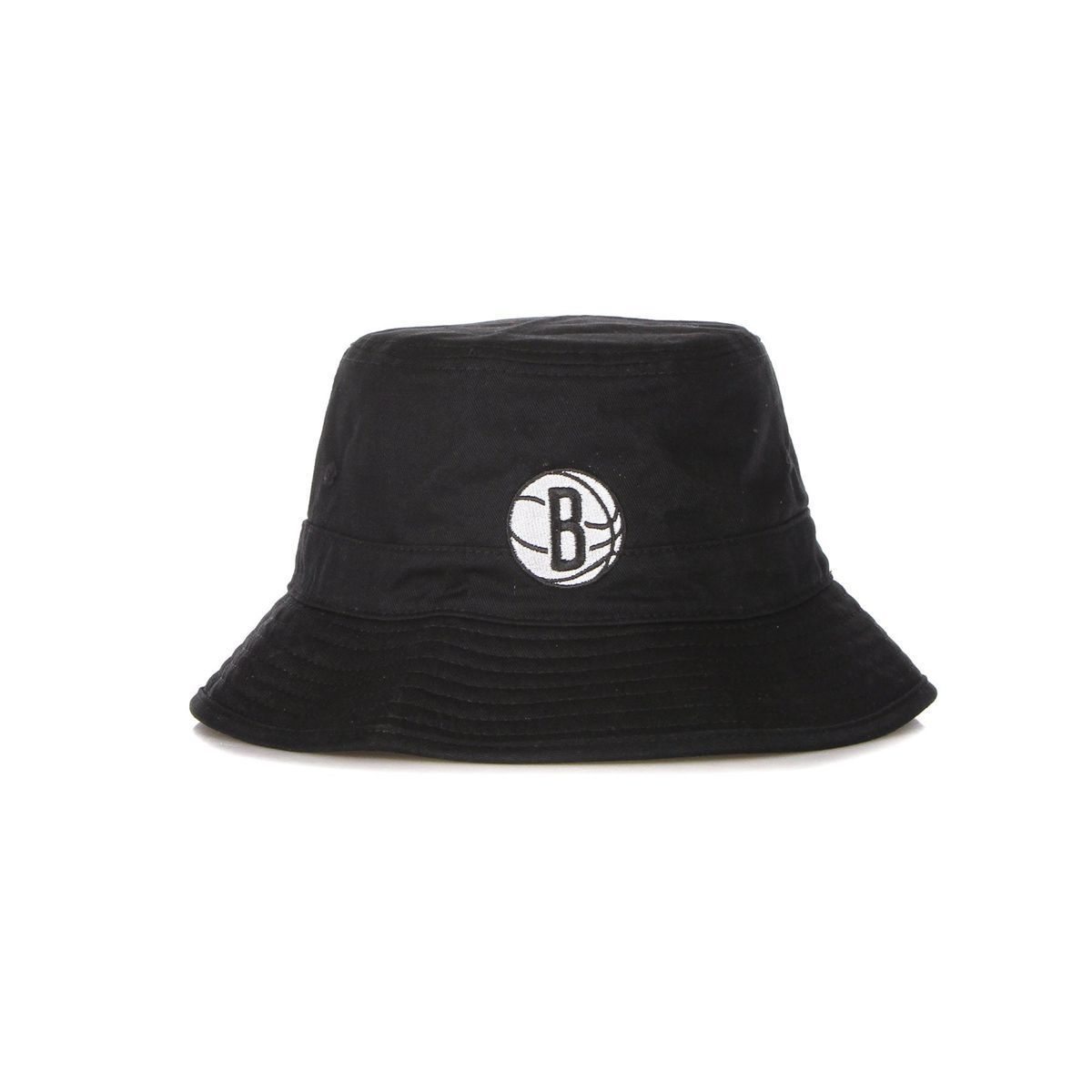Панама Mitchell & Ness NBA Team Logo Brooklyn Nets Bucket Hat Black, L/XL, В наявності, доставка 1-2 дні