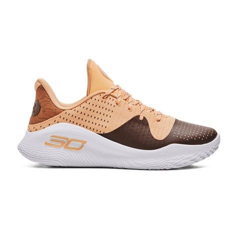 Кросівки баскетбольні Under Armour Curry 4 Low FloTro Beige Brown 3026621-700, 48.5, В наявності, доставка 1-2 дні