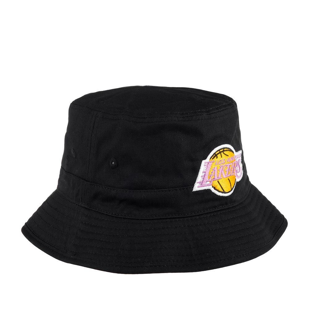 Панама Mitchell & Ness NBA Team Logo Los Angeles Lakers Bucket Hat Black, L/XL, В наявності, доставка 1-2 дні