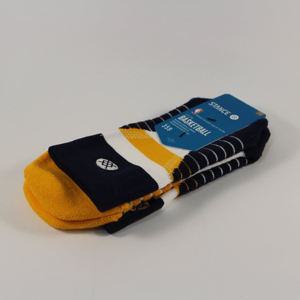 Шкарпетки баскетбольні Stance NBA Quarter Cap Basketball Socks Navy M359D6QTCA-NVY, XL (46-50), В наявності, доставка 1-2 дні