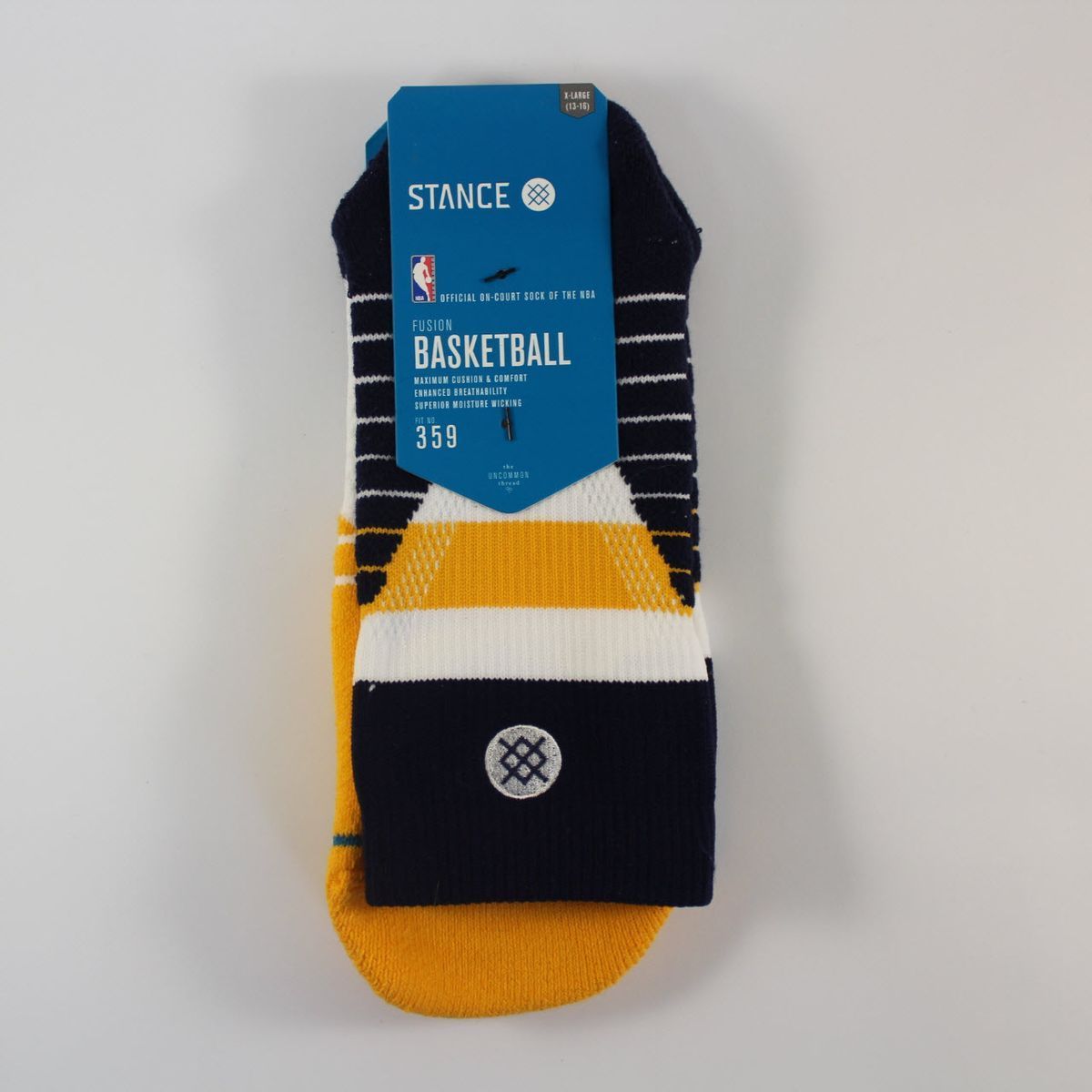 Шкарпетки баскетбольні Stance NBA Quarter Cap Basketball Socks Navy M359D6QTCA-NVY, XL (46-50), В наявності, доставка 1-2 дні