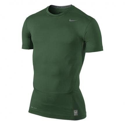 Футболка компресійна Nike Pro Combat Core Compression SS 2.0 Top Green 449792-341, M, В наявності, доставка 1-2 дні