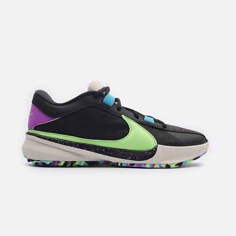 Кросівки баскетбольні Nike Zoom Freak 5 Black Phantom DX4985-002, 40.5, В наявності, доставка 1-2 дні