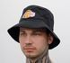 Панама Mitchell & Ness NBA Team Logo Los Angeles Lakers Bucket Hat Black, L/XL, В наявності, доставка 1-2 дні
