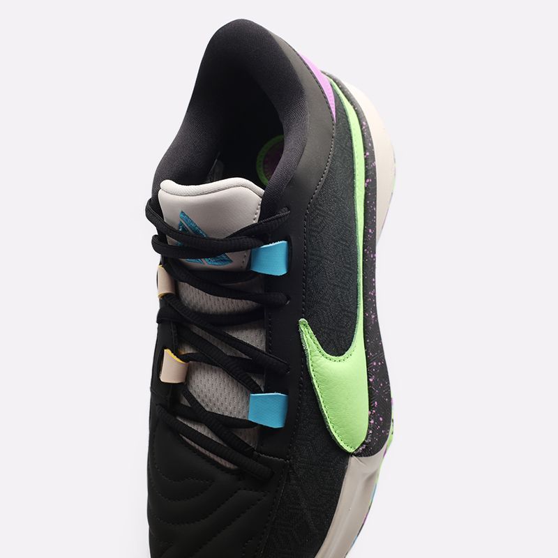Кросівки баскетбольні Nike Zoom Freak 5 Black Phantom DX4985-002, 40.5, В наявності, доставка 1-2 дні
