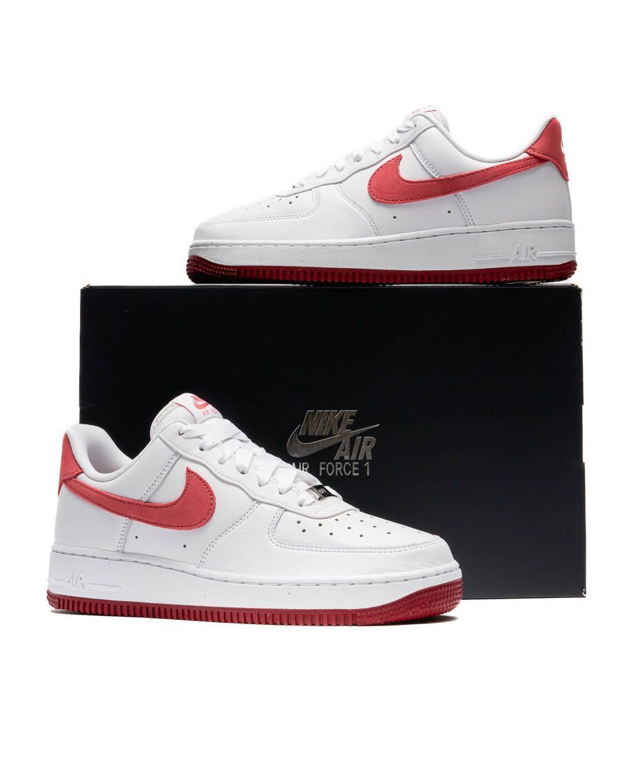 Кросівки жіночі Nike W Air Force 1 '07 White Red FQ7626-100, 38, В наявності, доставка 1-2 дні