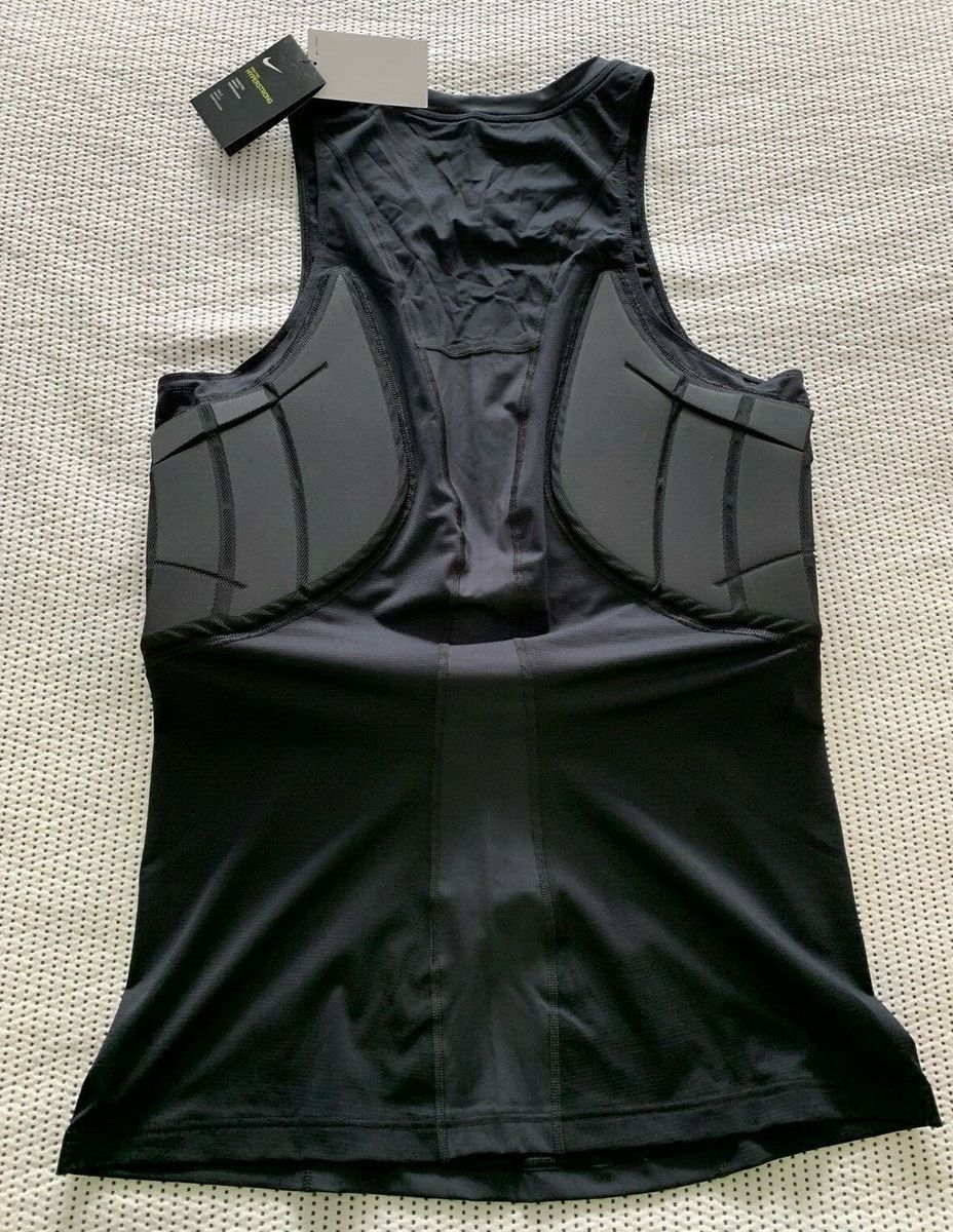 Майка компресійна з захистом Nike Pro Hyperstrong Padded Compression Basketball Tank Top Black 746882-010, 2XL, В наявності, доставка 1-2 дні