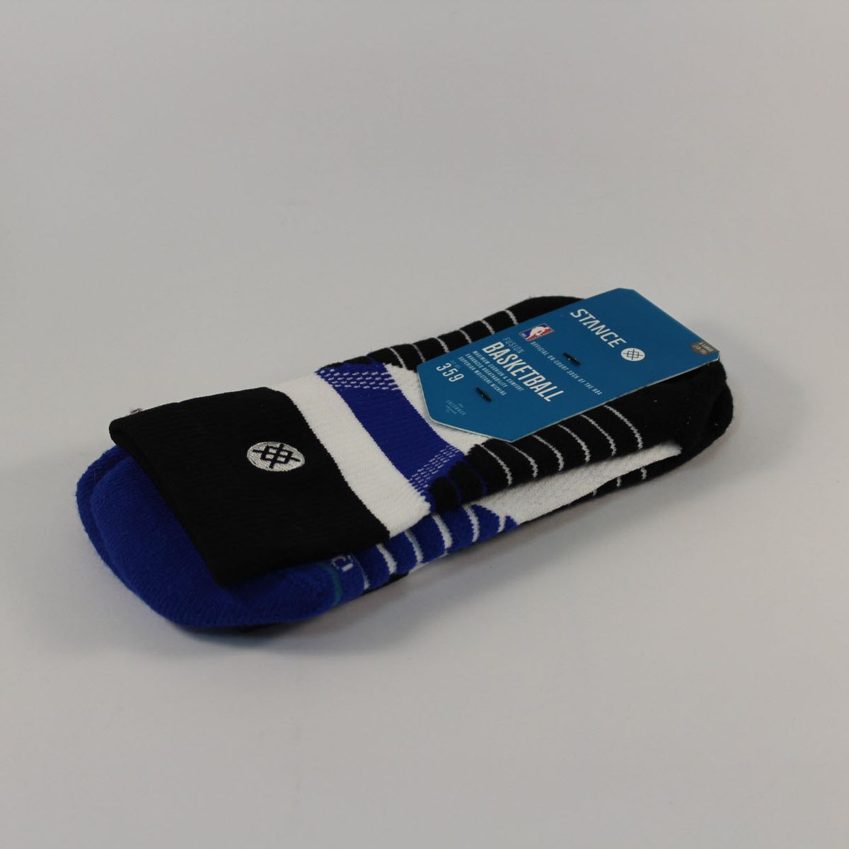 Шкарпетки баскетбольні Stance NBA Quarter Cap Basketball Socks Black Blue M359D6QTCA-BLU, XL (46-50), В наявності, доставка 1-2 дні