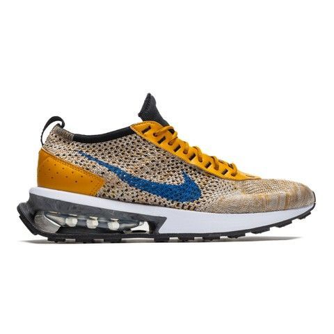 Кросівки підліткові Nike Air Max Flyknit Racer Elemental Gold FD2764-700, 38.5, В наявності, доставка 1-2 дні