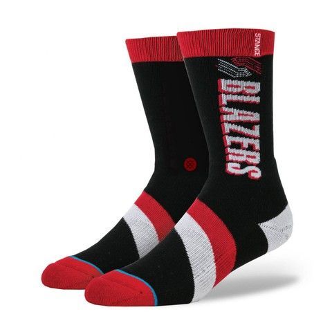 Шкарпетки унісекс Stance NBA Portland Trail Blazers HWC Crew Socks Black M3150POT-BLK, M (38-42), В наявності, доставка 1-2 дні