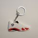 Брелок Jordan 14 Retro White Red, OneSize (універсальний), В наявності, доставка 1-2 дні