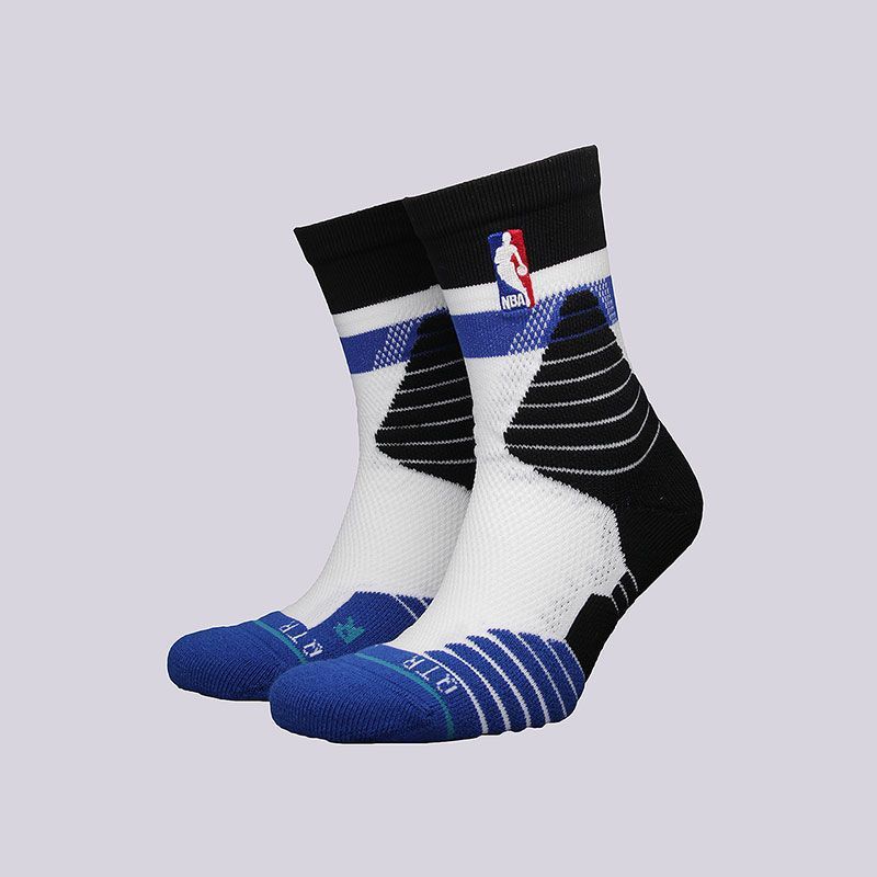 Шкарпетки баскетбольні Stance NBA Quarter Cap Basketball Socks Black Blue M359D6QTCA-BLU, XL (46-50), В наявності, доставка 1-2 дні