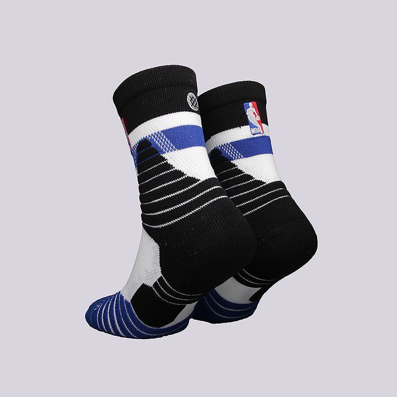 Шкарпетки баскетбольні Stance NBA Quarter Cap Basketball Socks Black Blue M359D6QTCA-BLU, XL (46-50), В наявності, доставка 1-2 дні