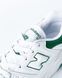 Кросівки чоловічі New Balance 550 White Green BB550SWB, 44.5, В наявності, доставка 1-2 дні