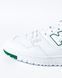Кросівки чоловічі New Balance 550 White Green BB550SWB, 44.5, В наявності, доставка 1-2 дні