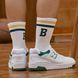 Кросівки чоловічі New Balance 550 White Green BB550SWB, 44.5, В наявності, доставка 1-2 дні