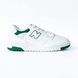 Кросівки чоловічі New Balance 550 White Green BB550SWB, 44.5, В наявності, доставка 1-2 дні