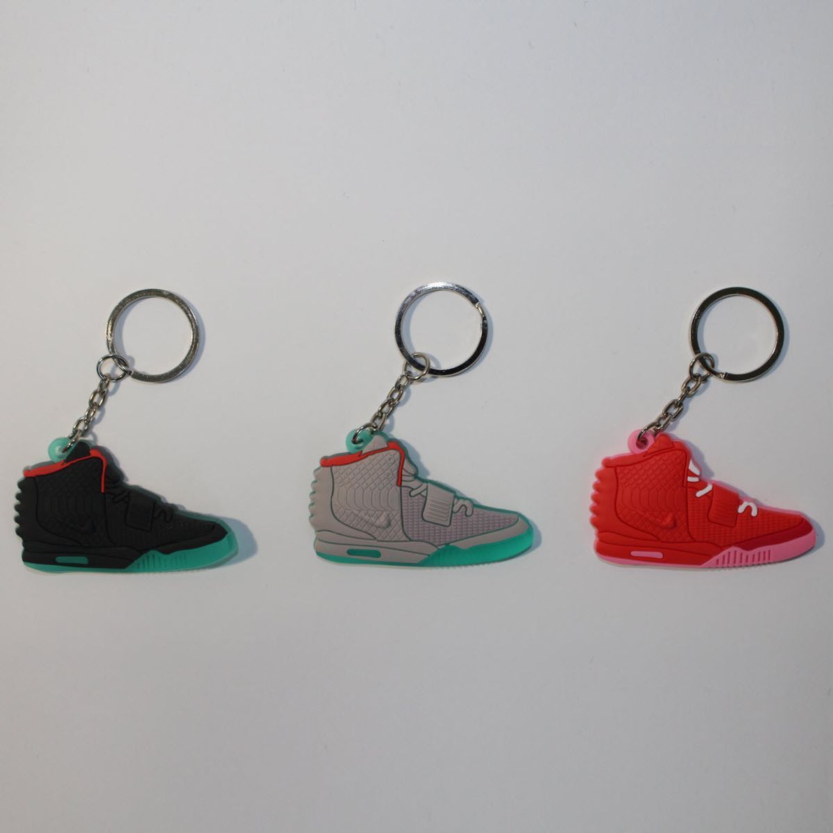 Брелок Nike Air Yeezy II 2 Grey Green, OneSize (універсальний), В наявності, доставка 1-2 дні