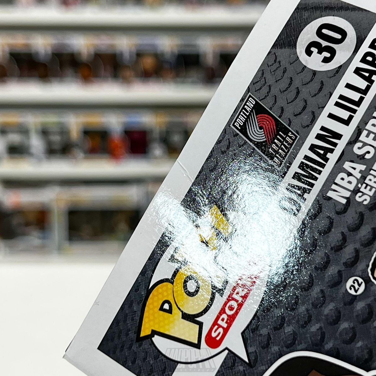Колекційна фігурка Funko Pop NBA Damian Lillard #30 - Portland Trail Blazers Black (21830), 4'' (10 см), В наявності, доставка 1-2 дні