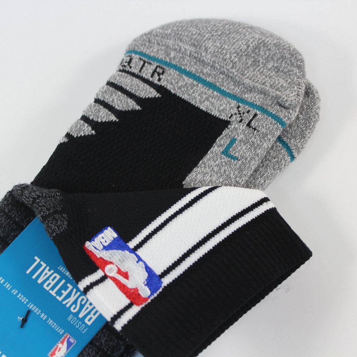 Шкарпетки баскетбольні Stance NBA Quarter Bold Stripe Basketball Socks Black M359D6QTBS-BLK, XL (46-50), В наявності, доставка 1-2 дні