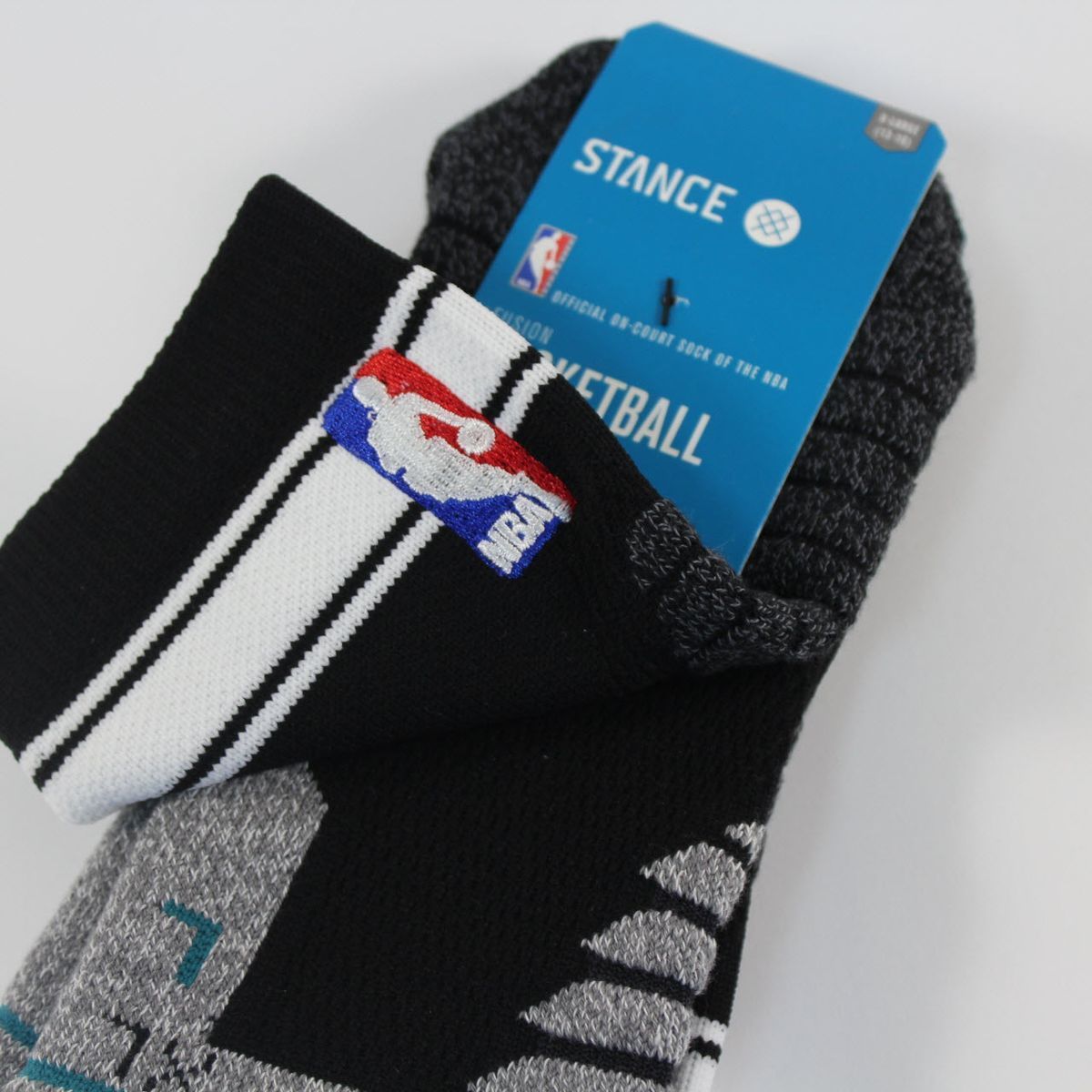 Шкарпетки баскетбольні Stance NBA Quarter Bold Stripe Basketball Socks Black M359D6QTBS-BLK, XL (46-50), В наявності, доставка 1-2 дні