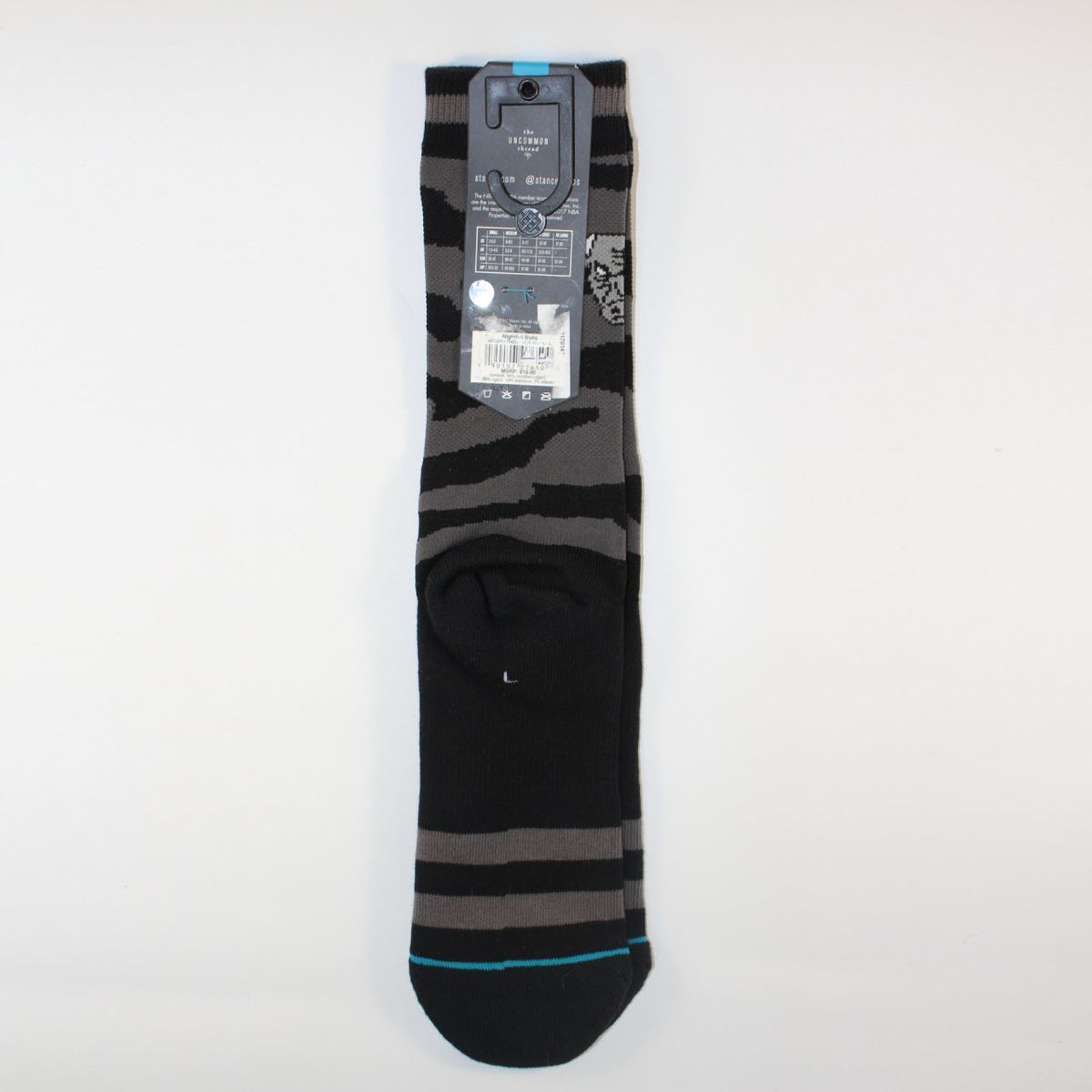 Шкарпетки унісекс Stance NBA Nightfall Chicago Bulls Crew Socks Black M558A17NBU-BLK, L (42-46), В наявності, доставка 1-2 дні
