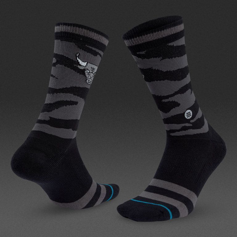 Шкарпетки унісекс Stance NBA Nightfall Chicago Bulls Crew Socks Black M558A17NBU-BLK, L (42-46), В наявності, доставка 1-2 дні
