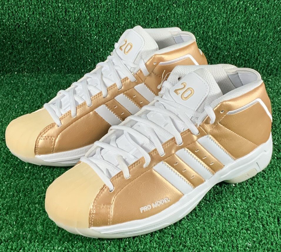 Кросівки баскетбольні Adidas Pro Model 2G Gold FV8384, 43, В наявності, доставка 1-2 дні
