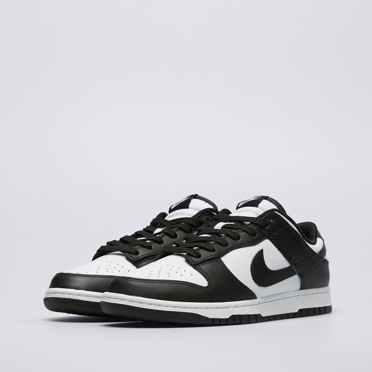 Кросівки чоловічі Nike Dunk Low Retro Panda Black White DD1391-100, 46, В наявності, доставка 1-2 дні