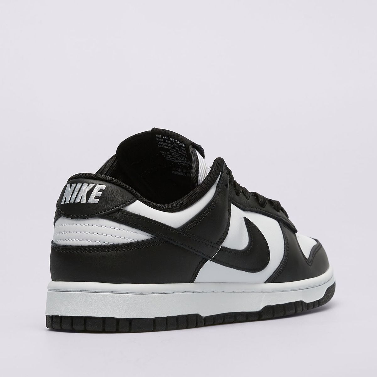 Кросівки чоловічі Nike Dunk Low Retro Panda Black White DD1391-100, 46, В наявності, доставка 1-2 дні