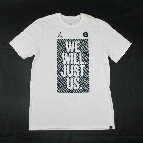 Футболка Jordan NCAA Georgetown Hoyas White, L, В наявності, доставка 1-2 дні