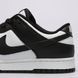 Кросівки чоловічі Nike Dunk Low Retro Panda Black White DD1391-100, 46, В наявності, доставка 1-2 дні