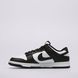Кросівки чоловічі Nike Dunk Low Retro Panda Black White DD1391-100, 46, В наявності, доставка 1-2 дні