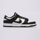 Кросівки чоловічі Nike Dunk Low Retro Panda Black White DD1391-100, 46, В наявності, доставка 1-2 дні
