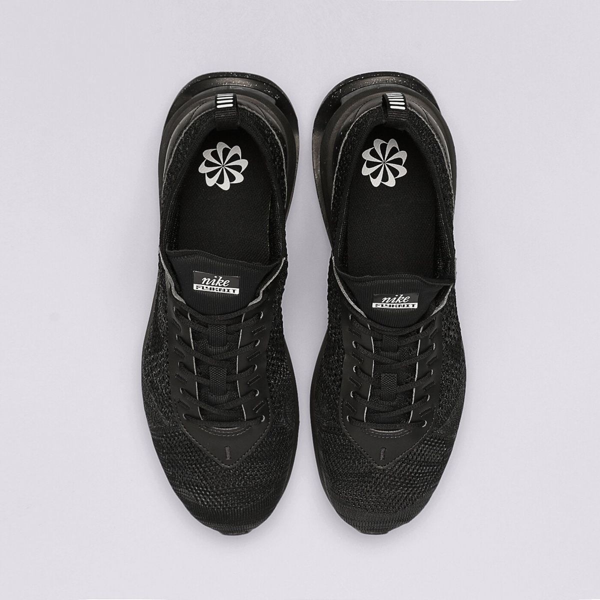 Кросівки підліткові Nike Air Max Flyknit Racer Black FD2764-001, 38.5, В наявності, доставка 1-2 дні